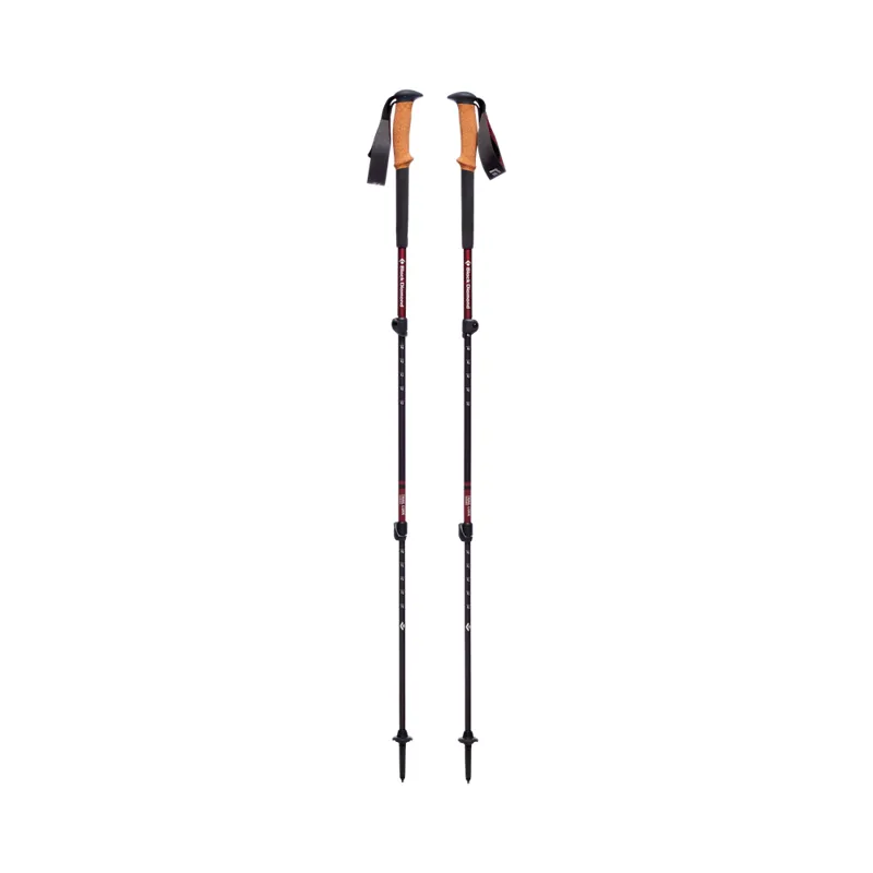 Black Diamond Women's Trail Cork Trekking Poles Cherry-1